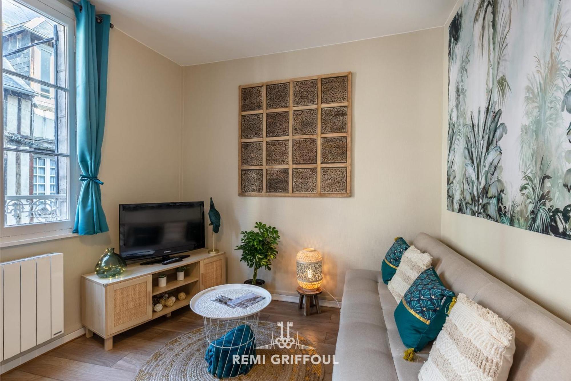Emeraude Cozy Nest 3 Heart Of Historic District 2 Guests Honfleur Kültér fotó
